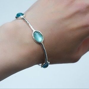 IPPOLITA Silver Wonderland 5 stone Marina bracelet